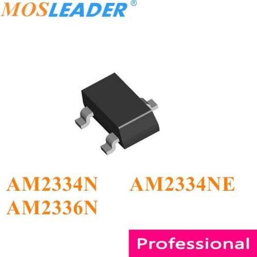 Mosleader AM2334N AM2334NE AM2336N SOT23 3000PCS AM2334N-T1-PF AM2334NE-T1-PF AM2334 AM2336 AM2336N-T1-PF 20V 30V Chinese