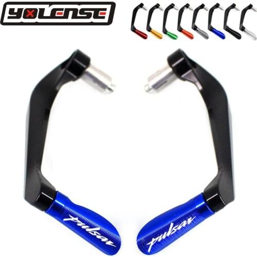 Motorcycle Accessories CNC Handlebar Grips Guard Brake Clutch Levers Guard Protector For Bajaj Pulsar 200 NS/200 RS/200 AS