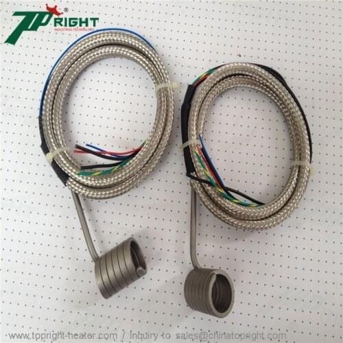 ID16x80mm 220v 450w hot runner coil heater, free shipping