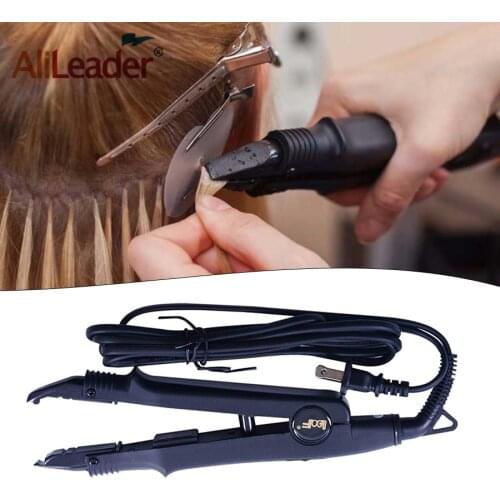 Cheap Professional Temperature Constant Hair Extension Iron Heat Keratin Fusion Connector Tools Constant Temperature Fusion Iron