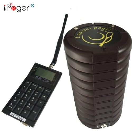 New wireless guest paging buzzer coaster restaurant system
