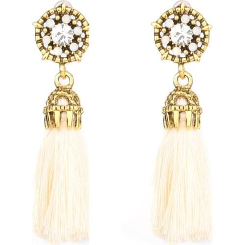 New Long Tassel Drop Earrings Ear Decoration All Match Simple Casual Earrings Fashion Accessories for Women Girls Gifts