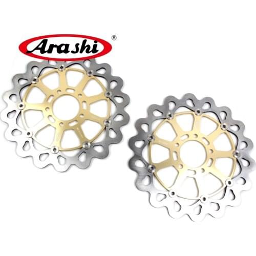 ARASHI Front Brake Disc For SUZUKI GSX R HAYABUSA 1300 1999-2007 CNC Brake Disks Rotors HAYABUSA GSX R1300 GSXR1300 GSX-R 1300