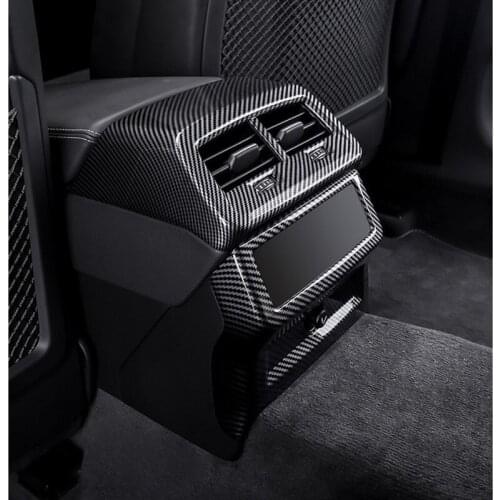Fit For Audi 19A6L rear air conditioner air outlet decorative frame cigarette lighter C8 interior decoration changed to decorati