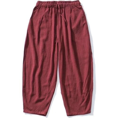 Casual Casual Mid Rise Pockets Pants Summer Baggy Pants Baggy for Dating