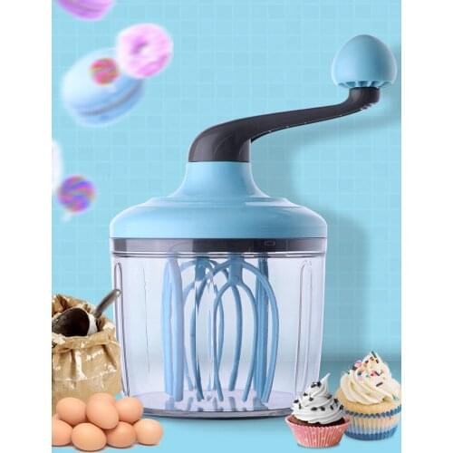 Nordic Hand-cranked Cream Egg White Whisk Household Kitchen Baking Tools Mixer Foaming Whisk Cooking Tools