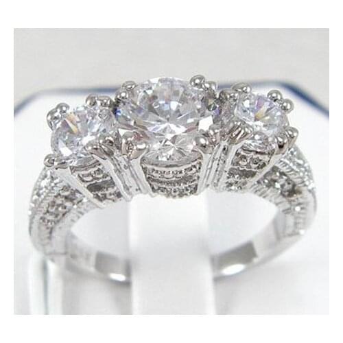 Victoria Wieck Celebrity design Jewellery Ladys simulated stones Gold Filled Ring size 6/7/8/9 Stamped 10kt ,fashion ring