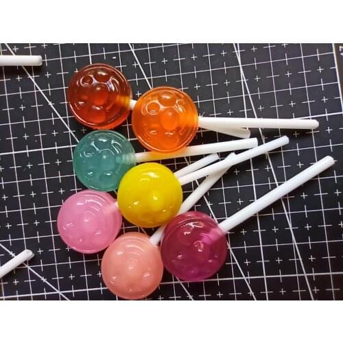 1pcs/lot resin flat back cartoon candy 60mm simulation of food Cabochon Scrapbook DIY phone decoration