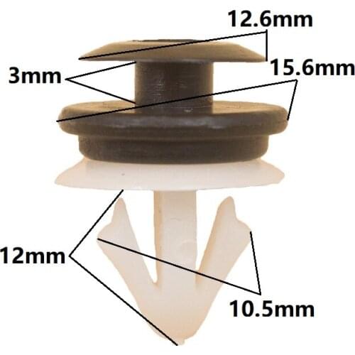 30x Car Truck Vehicle Instrument fastener clips for JAC trim panel Garnish Dashboard Snap retainers