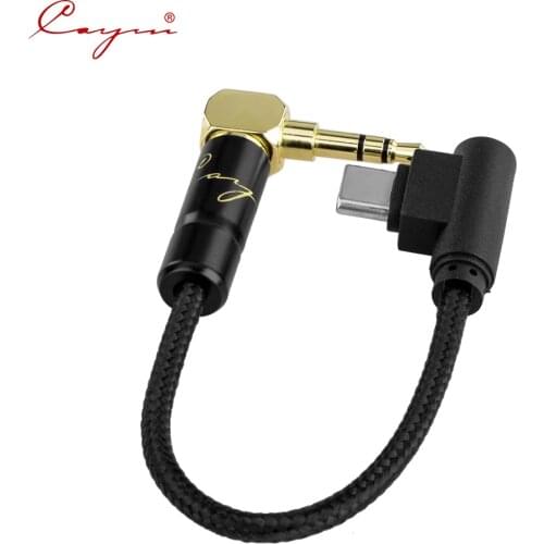 Cayin CS-40TC35 Type-C to 3.5mm Coaxial Cable for Cayin DAPs,DAC with 3.5mm Coaxial input such as Chord Mojo Hugo2