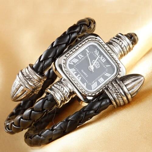 CUSSI Women Watches Fashion Square Watches Women Ladies Watches Womens Quartz Bangle Watches Women reloj mujer montres femme