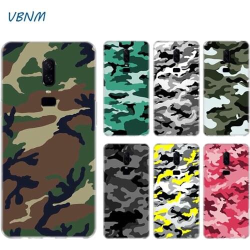Military Camouflage Riverdale Rubber Silicone Shell Phone Back Case For OnePlus One Plus 1+ 7 Pro 6 6T 5 5T 3 3T Coque Cover