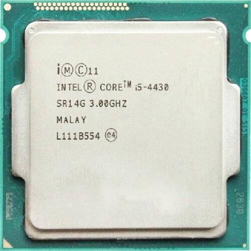 Intel Core I5 4430 i5 4430 3.0 GHz 6 MB Socket LGA1150 Quad-Core Quad threads 4 Core 4 threads CPU Processor SR14G
