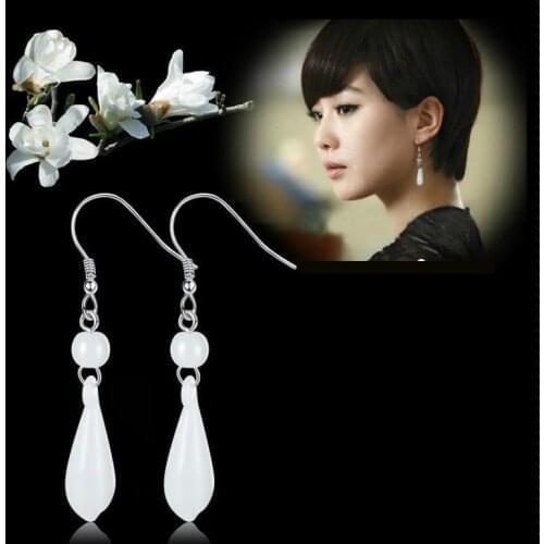 Magnolia Flower Drop Earrings For Women Brincos Earing Brinco Earring Oorbellen Earings Jewelry Pendientes Boucle D'oreille Gift