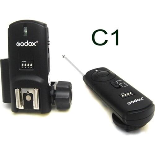Godox RMII Flash Speedlite Trigger Remote Shutter Release C1 For Canon 500D 450D 400D 300D T2i T1i XSi XTi K7