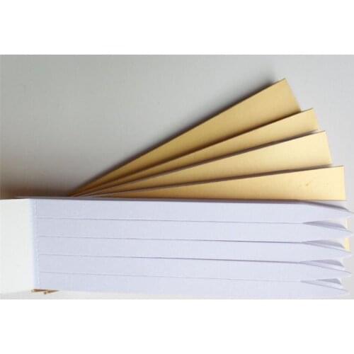 Hot 100sets/lot 100pcs/set Paper Aromatherapy Tester Fragrance Essential Oils Test Perfume Test Strips 133*8MM