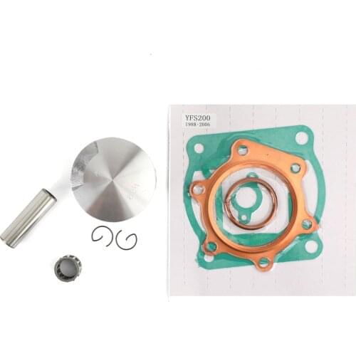 Artudatech 66mm Bore Piston Gasket Ring Kit Fit for Yamaha Blaster 200 YFS200 1988-2006 2XJ-11631-01-97 Motorcycle Accessories