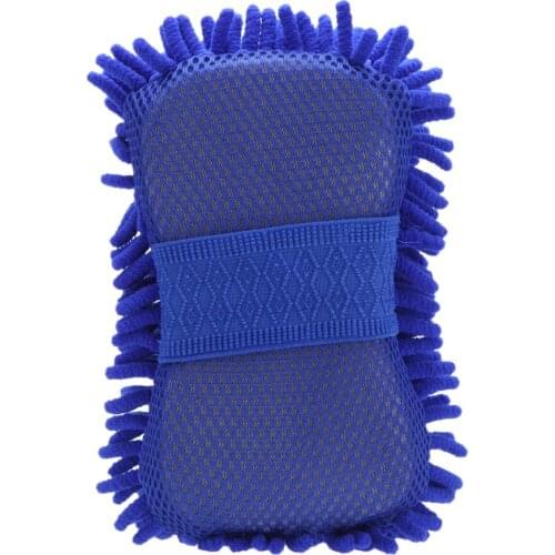 Hot New Microfiber Chenille Anthozoan Car Cleaning Sponge Towel Cloth Car Wash Gloves Car Washer Supplies