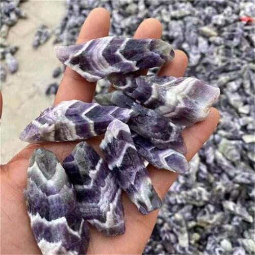 Natural Amethyst Ore Reiki Healing Quartz Rock Magic Repair Point Family Decoration Can Be Used