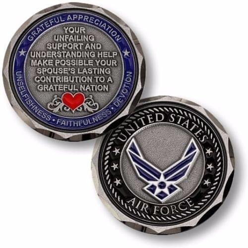U.S. Air Force / Spouse /USAF Nickel Challenge Coin,10pcs/lot free shipping