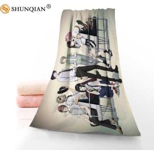 New Custom Noragami Towel Printed Cotton Face/Bath Towels Microfiber Fabric For Kids Men Women Shower Towels