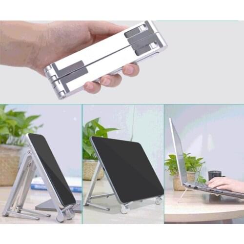Laptop stand multi-function desktop mobile phone stand computer cooling bracket portable foldable multifunction