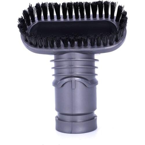 AD-Detachable Gray Plastic Vacuum Cleaner Stiff Bristle Brush Tool for Dyson DC58 DC59 DC62 V6 DC35 DC45