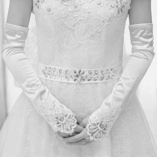 THINKTHENDO Women's Long Gloves