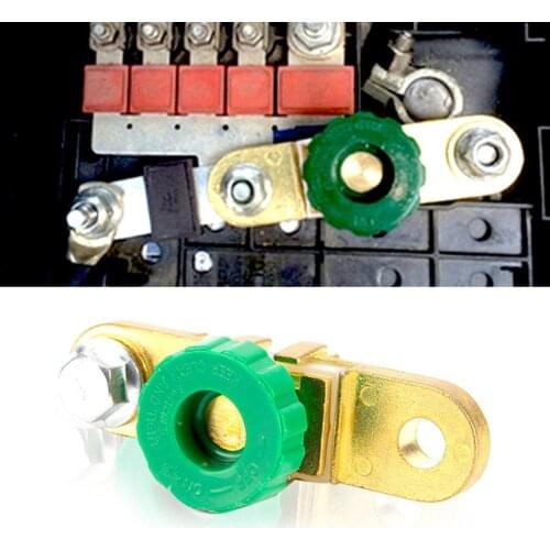 Car Battery Power Off Switch Car Auto Battery Link Terminal Quick Cut-off Disconnect Master Kill Shut Switch