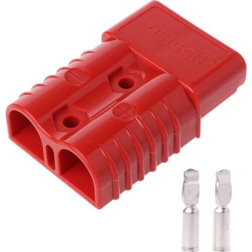 1PC Quick Connect Plug 175A 600V Battery Connector Adapter Plug Winch Connector Plug with 2 Terminal Pins Accessories
