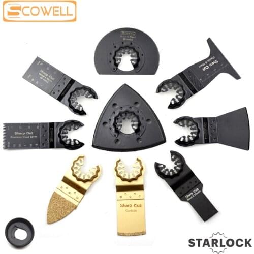 30% off Starlock Oscillating Saw Blades for wood nail soft metal Multi Tools Saw Blades Plunge Saw Tools For Multimaster Machine