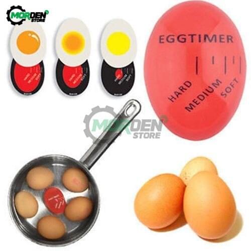 5Pcs Color Changing Egg Timer Perfect Boiled Eggs By Temperature Kitchen Helper Egg Timer Red Timer Tools Kitchen Timer