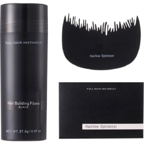 Authentic Keratin Hair Building Fibers 27.5g 9 Colors Full Hair Instantly Fibras Capilares hold spray powder hair treatment sets