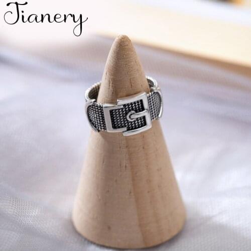Bohemian Charm Boho Belt Rings For Women Lover Wedding Bridal Valentines Gifts Men Open Retro Antique Rings 2021