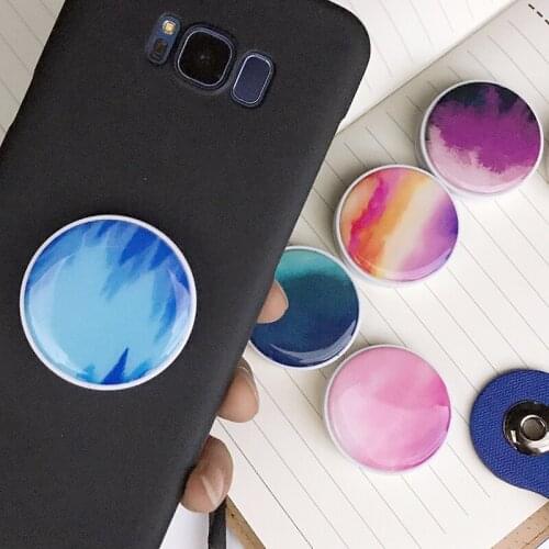 Cute Kawaii Cartoon Cell Phone Grip Bracket Holder Folding Mobile Stand For iPhone Samsung Huawei Xiaomi Finger Griptok Support