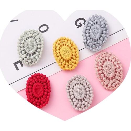 Cotton Trumpet Headbands Korean Hair Clips For Girls Knitted Hairpins Children Barrettes Baby Pins Baby Girl Hair Accessories