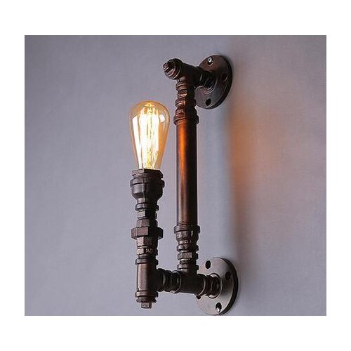 Country restaurant network restoring ancient ways coffee corridor retro stair balcony pipe wall lamp wall lamp industry
