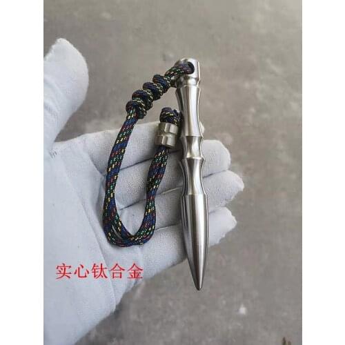 Mackwalker Handmade Titanium TC4 Solid EDC Tool