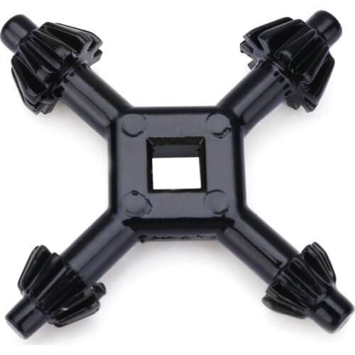 1Pcs 4-Way Universal Combination Drills Chuck Key Power Press Tool 6mm/9mm/10mm/13mm Hand Tools Black
