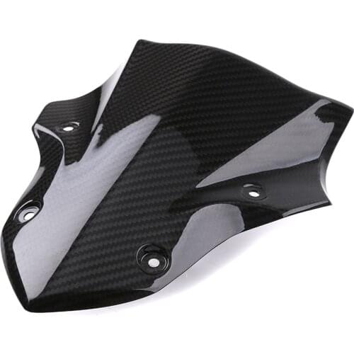 Motorcycle modified carbon fiber windshield front windshield panel For Kawasaki Z900 2017 2018 2019 2020