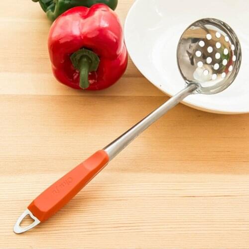 Multi-functional Kitchen Sink Strainer Stainless Steel Filter Spoon Mesh Skimmer Oil Mesh Colander Strainer Kitchen Items