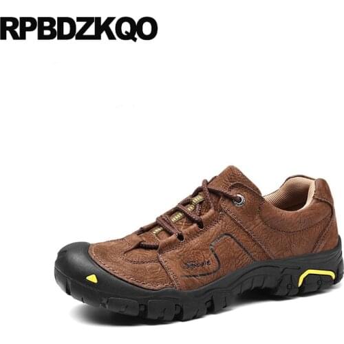 Lace Up Spring High Quality Plus Size Designer Real Leather Casual 2021 Men Brown Genuine Shoes Comfort Black Slip Resistant 11