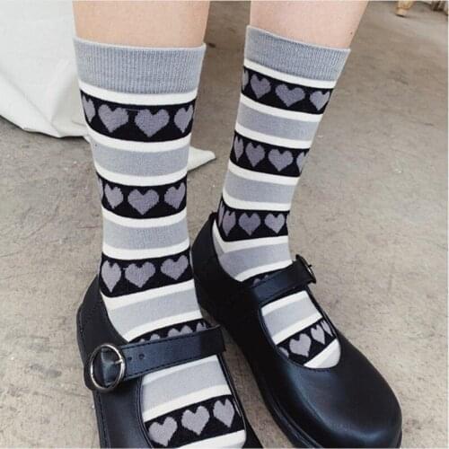 New Clearance Sales Fashion Women Long Socks Kawaii Girl Student Harajuku Underwear Soft Cotton Cute Lovely Women Long Socks