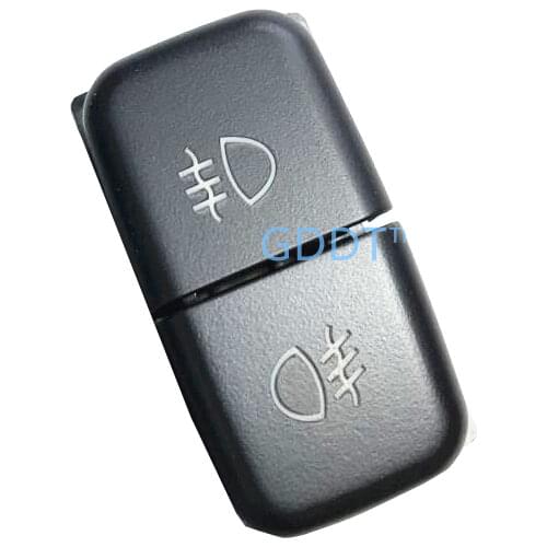 1 Piece Fog Lamp Switch for Pajero Light Button for Montero for Lancer Outlander Asx Rvr 8614A135 2 Buttons Free Wires 5 Pin
