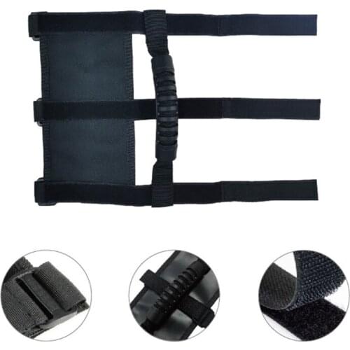 Grab Handle Compatible with Jeep-Wrangler Set of Roll Bars Grip Handles JK-TJ-JLU-JL-LJ-YJ-CJ Models Accessories