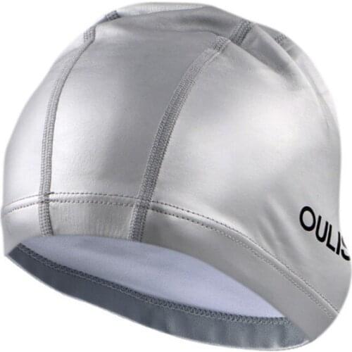 Swimming Caps Men Women Lightweight Waterproof Breathable Elastic Hat Adult Unisex Sports Swim Pool Hat Swimming Cap Free size