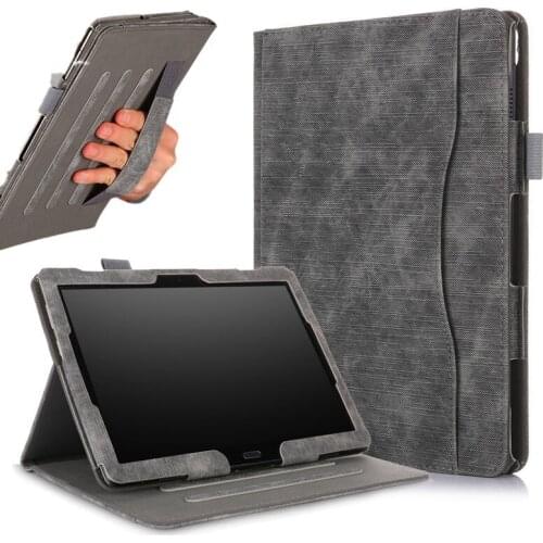 For Lenovo Tab P10 TB-X705F TB-X705L 10.1 smart case pu Leather stand cover for Lenovo M10 TB-X605F/605L Hand Holder tablet case