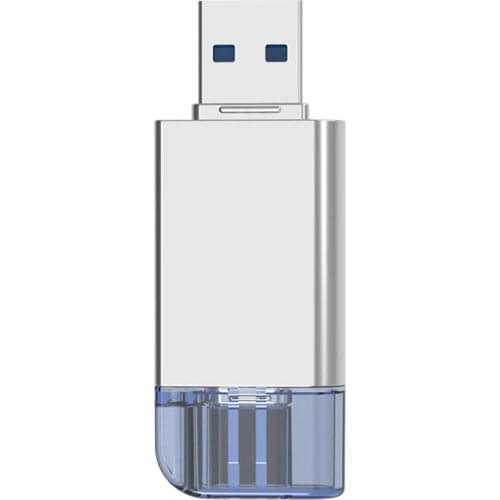 Zihan USB-C Type C USB 2.0 to NM Nano Memory Card & TF Micro SD Card Reader Converter Connector Adapter