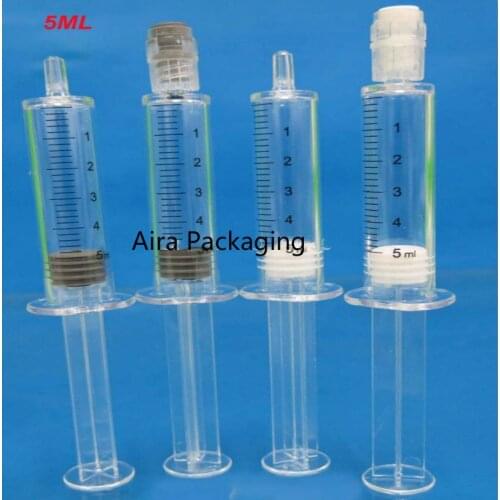 5ML Cosmetic Syringe with Scale Empty Plastic Hyaluronic Collagen Container Portable Pofessional Beauty Makeup Tool