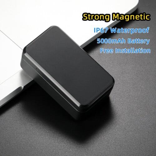 Automotive GPS Tracker Long 90Days Standby Time Ultra Mini SOS Tracking Device for Car